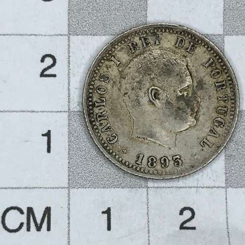 1893 Portugal 100 Reis - XF