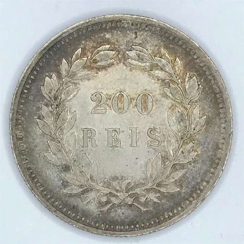1892 Portugal 200 Reis - AU