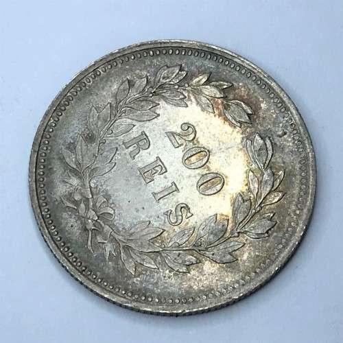 1892 Portugal 200 Reis - AU