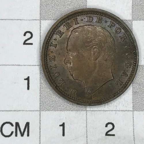 1883 Portugal 5 Reis - uncirculated