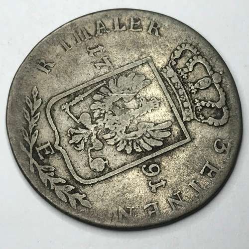 1791 E German States Prussia Silver 1/3 Thaler