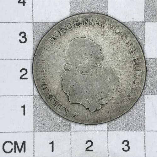 1791 E German States Prussia Silver 1/3 Thaler