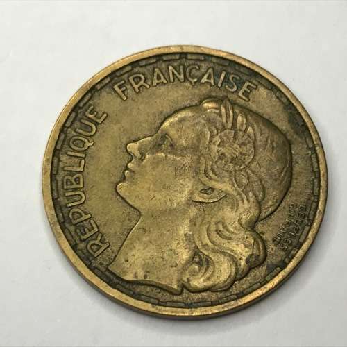 1950 B France 20 Francs - plumes variety - aVF