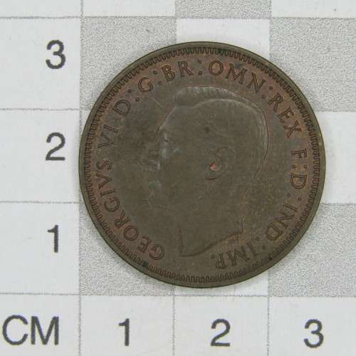 1937 Great Britain Half Penny - uncirculated - #2