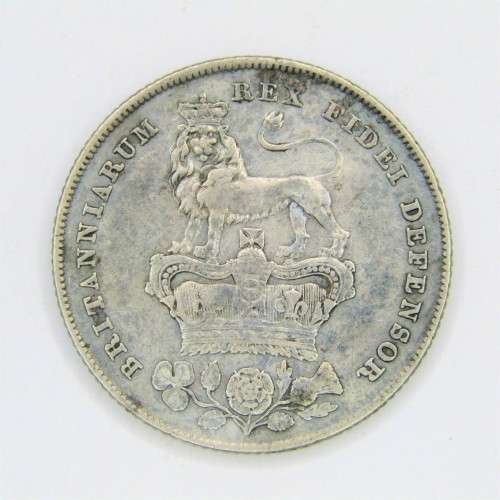 1826 Great Britain George IV Shilling - V