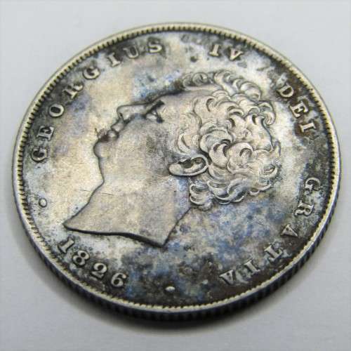 1826 Great Britain George IV Shilling - V