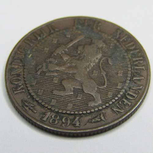 1894 Netherlands 2 1/2 Cent - scarce
