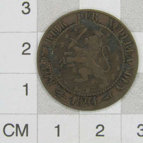 1894 Netherlands 2 1/2 Cent - scarce
