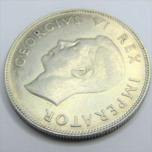 1944 SA Union Half Crown 2 1/2 Shilling - AU with lustre