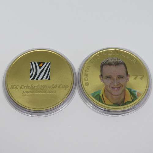 Pair of SA 2003 ICC cricket world cup medallions