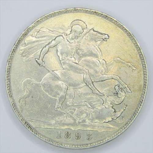 1893 Great Britain LVI Crown - XF