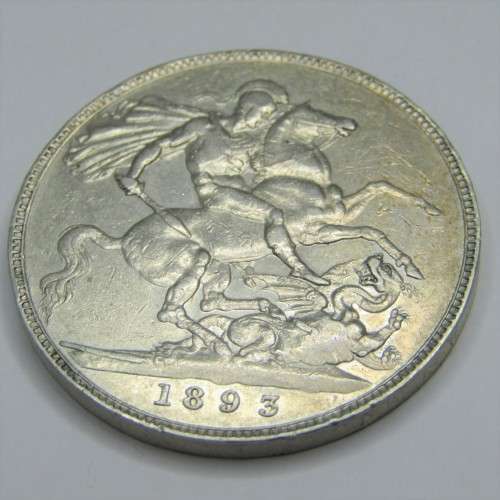 1893 Great Britain LVI Crown - XF