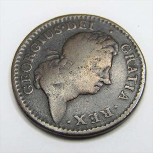 1723 Hibernia Colonial Half Penny - scarce