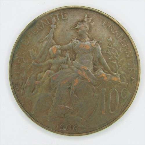 1906 France 10 Centimes