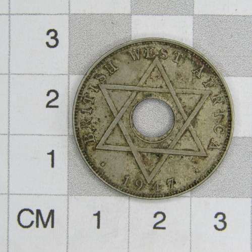 Lot of 8 British West Africa Half Pennies - 1916, 1919, 1935, 1936, 1937, 1944, 1947 and 1949