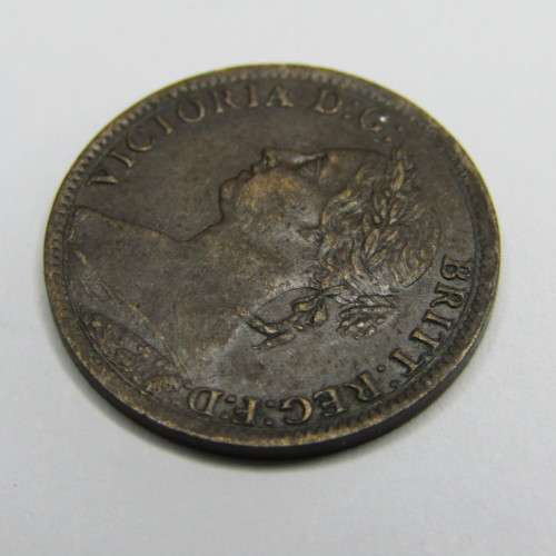 1885 Great Britain Farthing - XF+