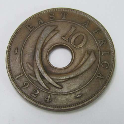 Lot of 16 East Africa 10 Cent coins - different years