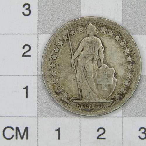 1912 Switzerland Silver Franc - VF