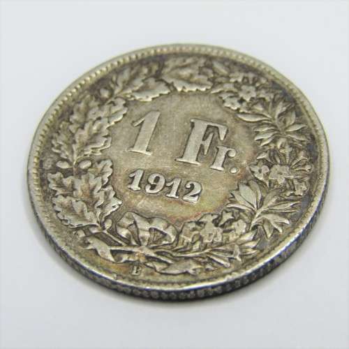 1912 Switzerland Silver Franc - VF