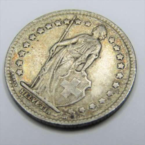 1912 Switzerland Silver Franc - VF