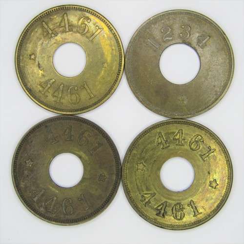 3 x 4461 Tokens - all slightly different and a 1234 token