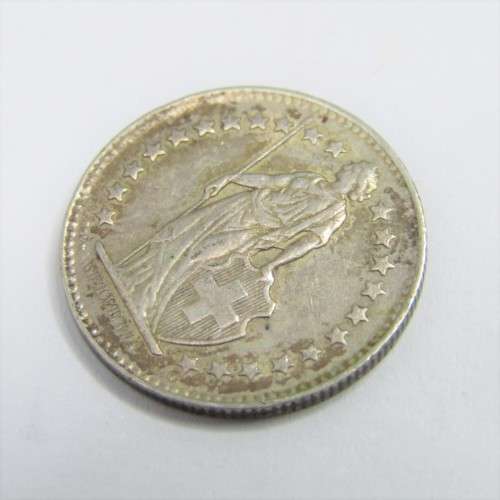 1948 Switzerland Half Franc - XF+