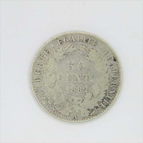 1882 France 50 Centimes