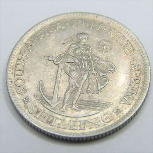 1941 SA Union Shilling - EF+