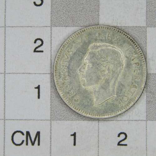 1938 SA Union 6d Sixpence - XF