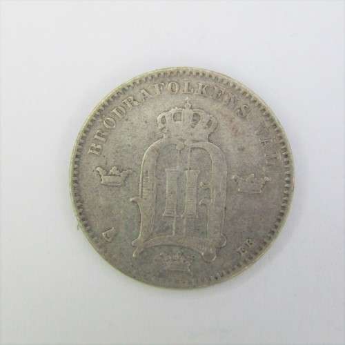 1884 Sweden 10 ORE - VF