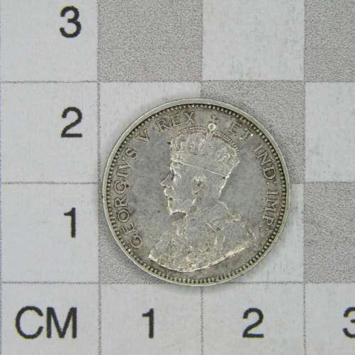 1914 East Africa 25 Cent - XF - scarce