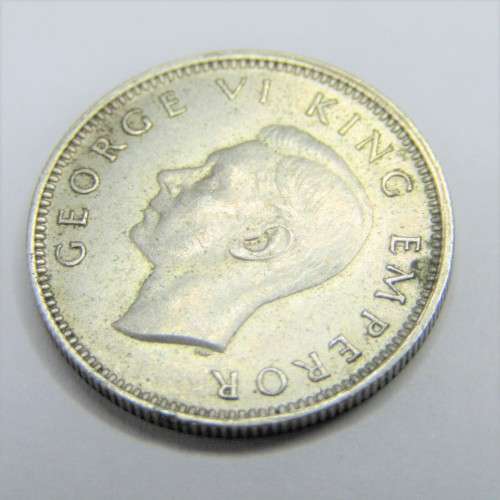 1942 New Zealand Sixpence - AU+ -
