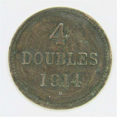 1914 Guernsey 4 Doubles