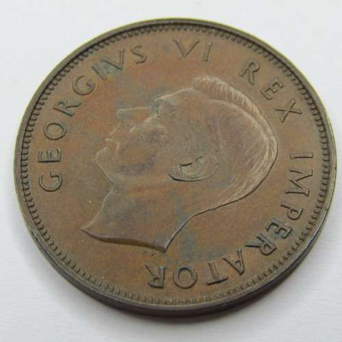 1935 SA Union Half Penny - EF