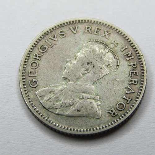 1934 SA Union Sixpence 6d - VF
