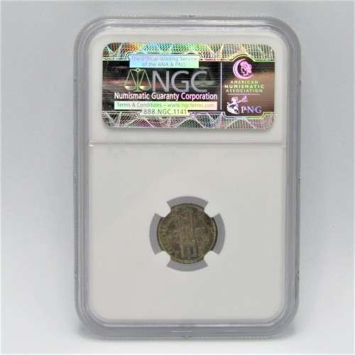 1937 Southern Rhodesia Silver 3 Pence graded MS 64 by NGC