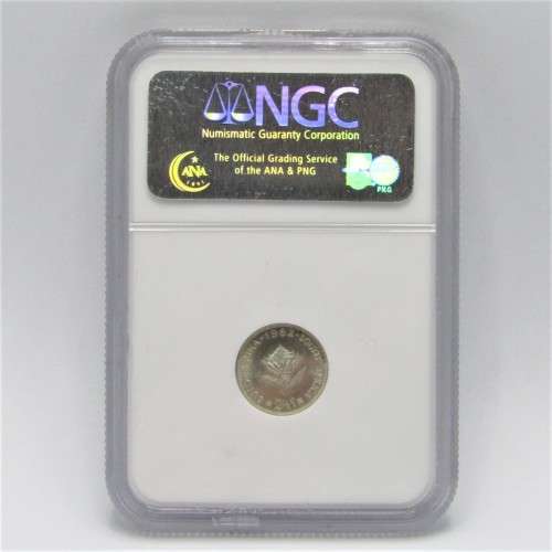 1962 South Africa 2 and a half cent graded MS 65 by NGC - only 8745 minted as business strikes