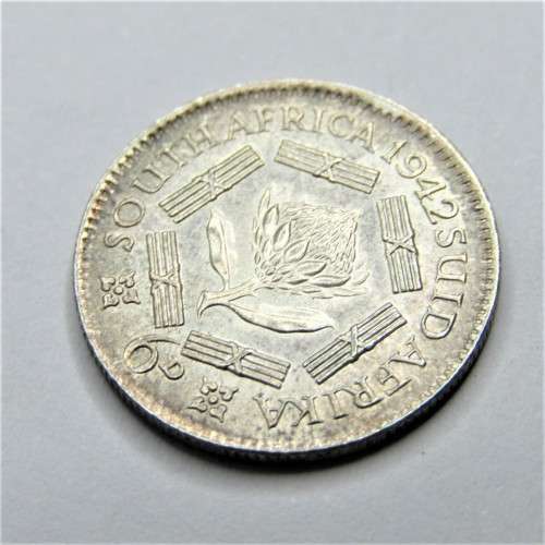 1942 SA Union sixpence - AU