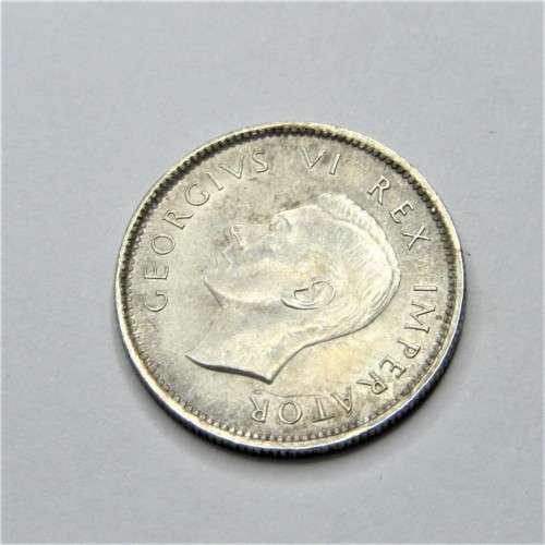 1942 SA Union sixpence - AU