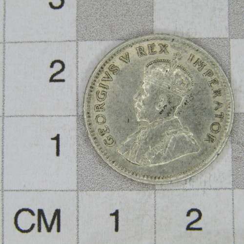 1934 SA Union sixpence EF - variety - Extra jewels in crown