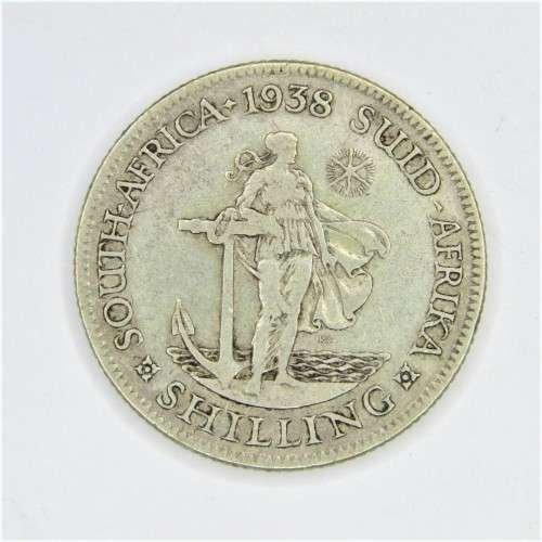 1938 SA Union Shilling - No stop after date - One of 2 I know of