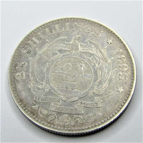 1895 ZAR Kruger half crown - VF