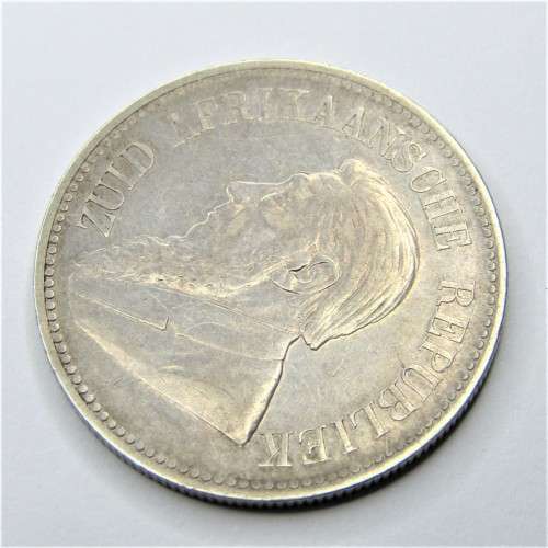 1895 ZAR Kruger half crown - VF