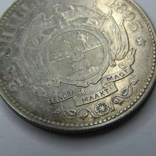 1895 ZAR Kruger half crown - VF