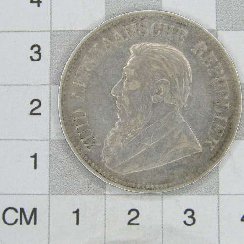 1895 ZAR Kruger half crown - VF