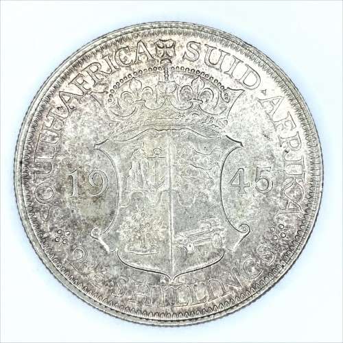 1945 SA Union Half Crown 2 1/2 Shilling - VF