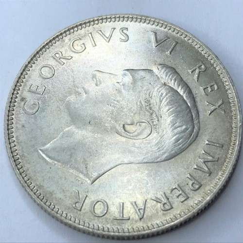 1945 SA Union Half Crown 2 1/2 Shilling - VF