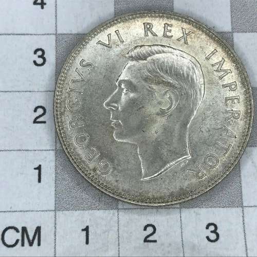 1945 SA Union Half Crown 2 1/2 Shilling - VF