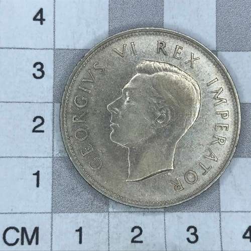 1946 SA Union 2 1/2 Shilling half crown - nice VF