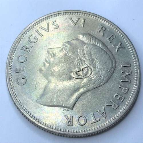 1939 SA Union 2 1/2 Shilling half crown - VF - Very scarce